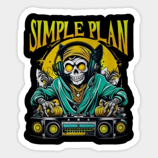 Simple Plan Sticker